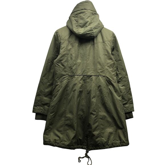 1 Madison Expedition Heritage Collection Lined Parka Jacket Hoodie Womens Medium - Picture 5 of 11